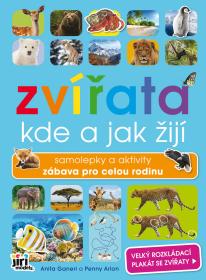 Jiri Models Svět zvířat Kde a jak žijí zvířata s aktivitami a plakátem