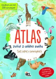 Jiri Models Svět zvířat v samolepkách Atlas - Zvířata světa