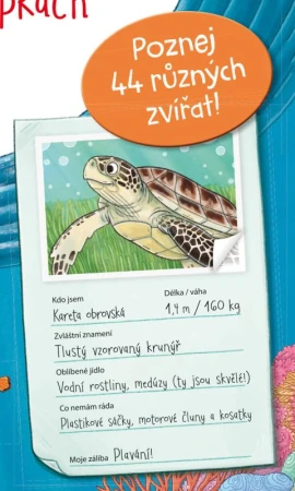 Jiri Models Svět zvířat v samolepkách Moře a oceány
