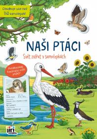 Jiri Models Svět zvířat v samolepkách Naši ptáci