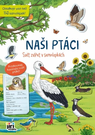 Jiri Models Svět zvířat v samolepkách Naši ptáci Jiri Models Svět zvířat v samolepkách Naši ptáci