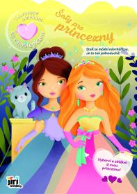 Jiri Models Tvarované oblékání se samolepkami Šaty pro princezny