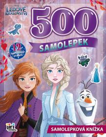 Jiri Models Velká samolepková knížka 500 samolepek Ledové Království (Frozen)
