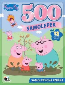 Jiri Models Velká samolepková knížka 500 samolepek Peppa Pig Jiri Models Velká samolepková knížka 500 samolepek Peppa Pig