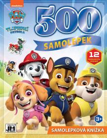 Jiri Models Velká samolepková knížka 500 samolepek Tlapková patrola Jiri Models Velká samolepková knížka 500 samolepek Tlapková patrola