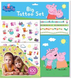 Jiri Models Velký set sešit s tetováním Peppa Pig Jiri Models Velký set sešit s tetováním Peppa Pig