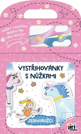 Jiri Models Vystřihovánky s nůžkami Jednorožci sešit s aktivitami