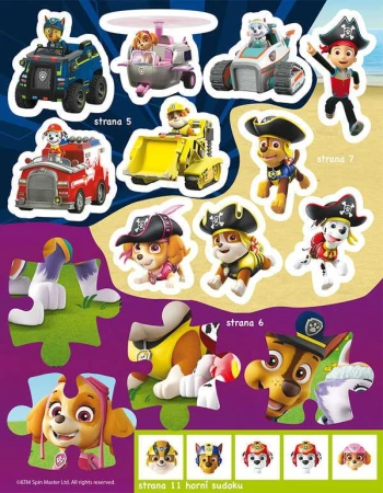 Jiri Models Zábava so samolepkami Tlapková patrola (Paw Patrol)
