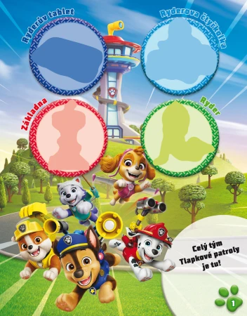 Jiri Models Zábava se samolepkami Tlapková patrola (Paw Patrol)