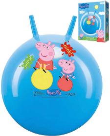 John Hopsadlo modré Peppa Pig skákací míč 50cm s úchyty v krabici John Hopsadlo modré Peppa Pig skákací míč 50cm s úchyty v krabici