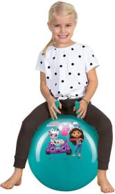 John Míč skákací Gabby‘s Dollhouse 50cm dětské hopsadlo s držadly