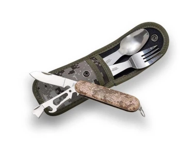 Joker nerezová sada príborov Multitool Camping Set JKR708
