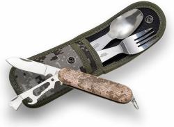 Joker nerezová sada příborů Multitool Camping Set JKR708