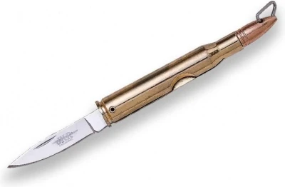Joker Bullet Shape 82 mm hliníkový přívěsek na klíče ve tvaru náboje