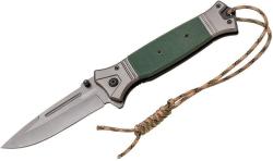Joker záchranářský nůž Rescue Titanium Coating G10 Handle Green 95 mm Joker záchranářský nůž Rescue Titanium Coating G10 Handle Green 95 mm