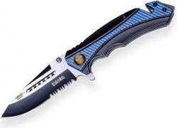 Joker záchranársky nôž SAO blue Aluminium Handle s puzdrom