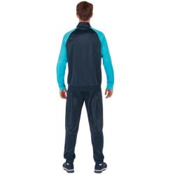 Joma Academy IV tepláková súprava navy-fluo tyrkysová LEN L (VÝPREDAJ)