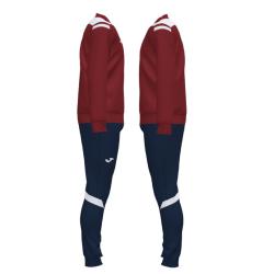 Joma Championship VI tepláková souprava burgundy