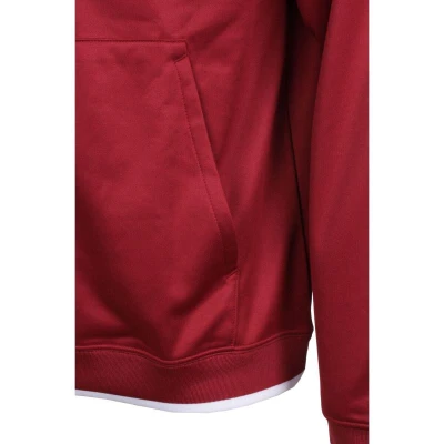 Joma Combi Premium burgundy pánská mikina s kapucí