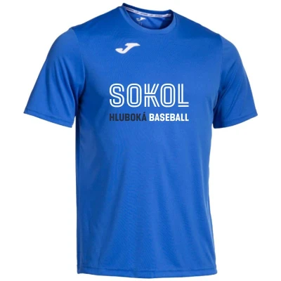 Joma Combi Short Sleeve royal modré pánské triko