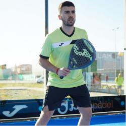 Joma Court Short Sleeve T-shirt pánské triko limetková