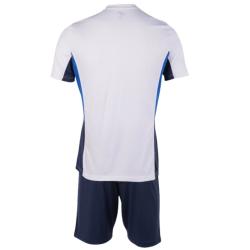 Joma Danubio II pánské triko a šortky bílá-navy