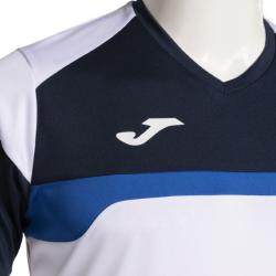 Joma Danubio III pánské triko a šortky bílá-navy