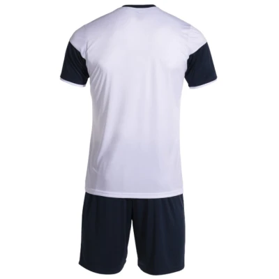 Joma Danubio III pánské triko a šortky bílá-navy