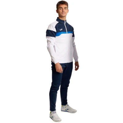 Joma Danubio III tepláková souprava bílá-navy