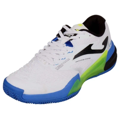 Joma Roland Men 2402 Clay tenisová obuv bílá-modrá Joma Roland Men 2402 Clay tenisová obuv bílá-modrá