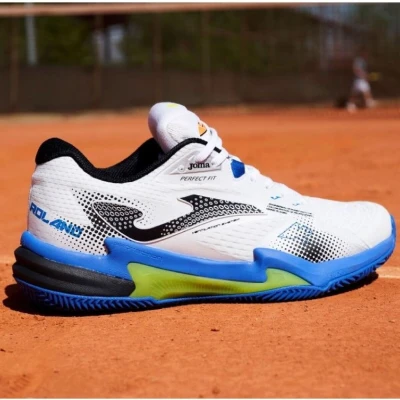 Joma Roland Men 2402 Clay tenisová obuv bílá-modrá