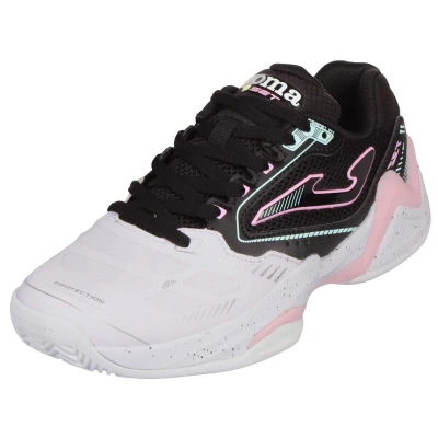 Joma Set Lady 2501 dámska tenisová obuv čierna-ružová