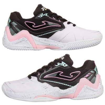Joma Set Lady 2501 dámská tenisová obuv černá-růžová