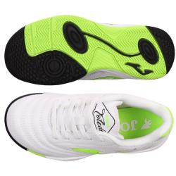 Joma Toledo JR 2502 Indoor dětská sálová obuv bílá-zelená