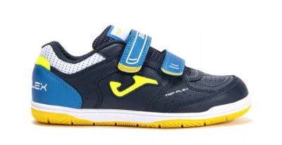 Joma Top Flex 2503 K IC navy blue/yellow sálová obuv