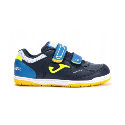 Joma Top Flex 2503 K IC navy blue/yellow sálová obuv