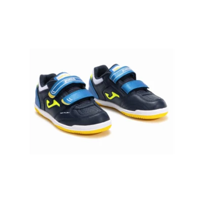 Joma Top Flex 2503 K IC navy blue/yellow sálová obuv