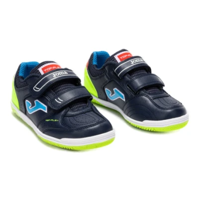 Joma Top Flex 2533 K IC navy blue/green sálová obuv
