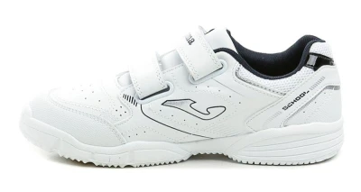 Joma W SCHOOL JR 2422B bílé sportovní boty