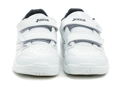 Joma W SCHOOL JR 2422B bílé sportovní boty