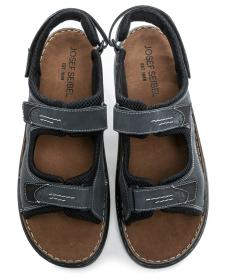 Josef Seibel 10236 modré pánské nadměrné sandály