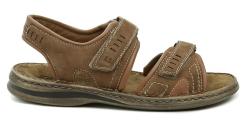 Josef Seibel 10662 hnědé pánské nadměrné sandály