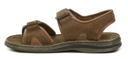 Josef Seibel 10662 hnědé pánské nadměrné sandály