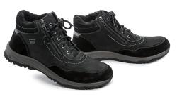 Josef Seibel 14457 černé pánské nadměrné zimní boty