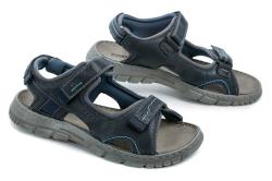 Josef Seibel 16804 modré pánske nadmerné sandále