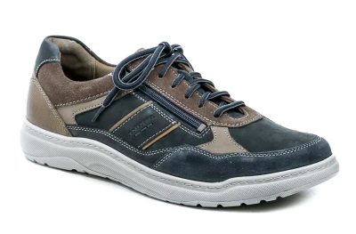 Josef Seibel 32506 Baxter 06 navy hnědé pánské nadměrné polobotky