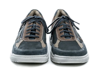 Josef Seibel 32506 Baxter 06 navy hnědé pánské nadměrné polobotky