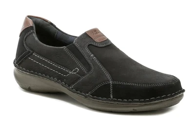 Josef Seibel 44901 černé pánské polobotky