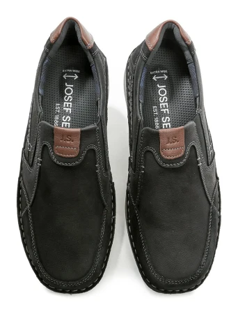 Josef Seibel 44901 černé pánské polobotky
