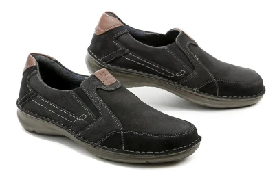 Josef Seibel 44901 černé pánské polobotky